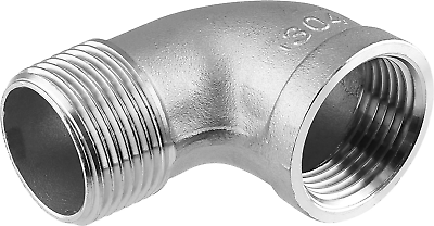 #ad 90 Degree Street Elbow 1quot; NPT Male X Female 304 Stainless Steel Street Pipe Fit $16.61