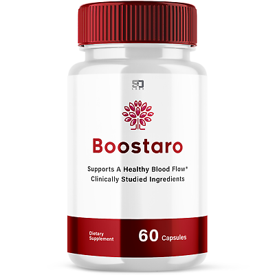 #ad Boostaro Boostaro Male Virility Blood Flow Supplement Bostaroo 60 Capsules $23.95