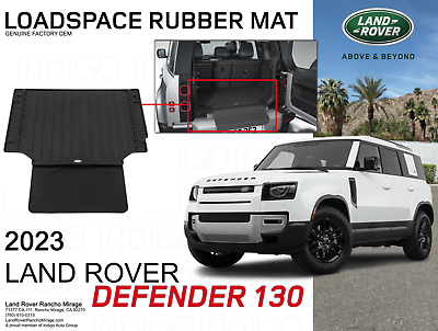 #ad OEM LAND ROVER RUBBER REAR CARGO MAT DEFENDER 130 Without 3rd Row VPLES0698 $331.32