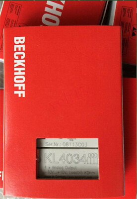 #ad 1PC NEW For Beckhoff KL4034 PLC Module $458.00