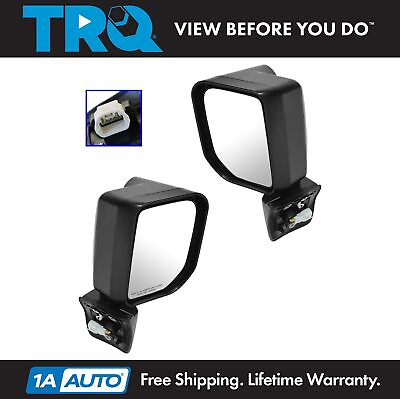 #ad TRQ Side View Mirror Set Left amp; Right Power Fits 2007 2014 Toyota FJ Cruiser $159.95