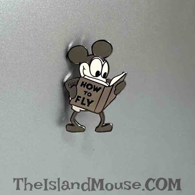 #ad Disney LE Catalog Animated Short Plane Crazy Mickey Flying Manual Pin U3:23501 $31.95