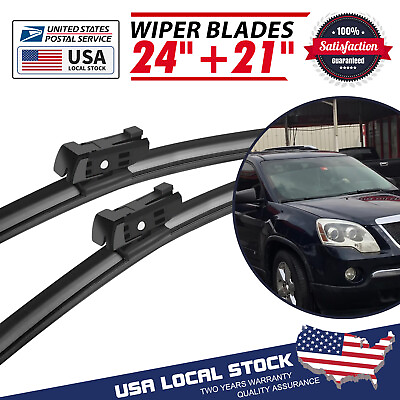 #ad Set of 24quot;21quot; OEM Front Windshield Wiper Blades For GMC Acadia 2007 2011 $11.89