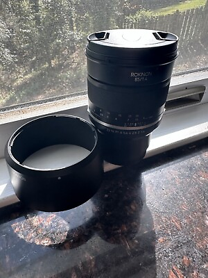 #ad ROKINON MF 85mm f 1.4 Series II Telephoto Lens Sony E Mount $200.00