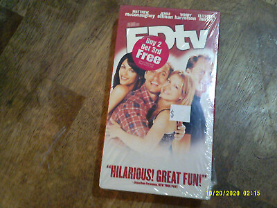 #ad New Sealed EDTV VHS $10.00