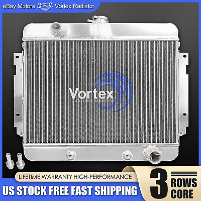 #ad 3 Rows Aluminum Radiator for Chevy Bel Air Impala Caprice Kingswood Biscayne ALL $126.99
