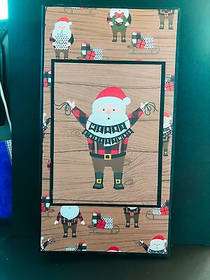 #ad Merry Christmas Santa Handmade Mini Scrapbook Album Stampin Up Echo Park $28.00