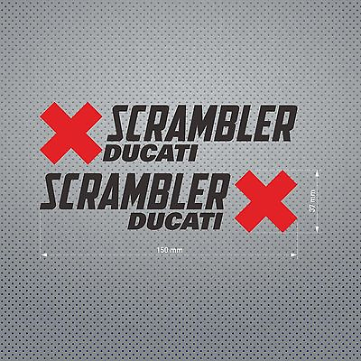 #ad DUCATI SCRAMBLER Replacement Sticker Decal Aufkleber Autocollant Pegatina $12.59