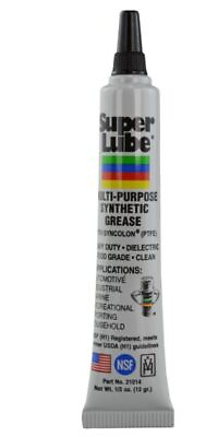 #ad SUPER LUBE Synthetic Grease Dielectric PTFE Multi Purpose Lubricant 21030 12g $10.52