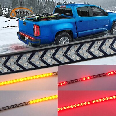 #ad 60 inch Car LED Tail Light Strip For Pickup Trailer SUV LED Tailgate Light $30.39