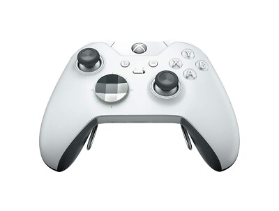 #ad Microsoft Xbox Elite Series 1 Platinum White Brown Box $75.00