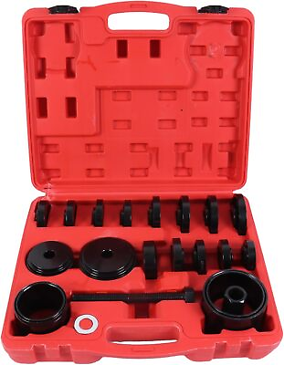 #ad 23PCS w Case Front Wheel Drive Bearing Puller Press Adapter Puller Set $78.99