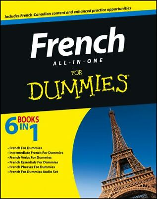#ad French All in One For Dummies with CD paperback The Experts at For Dummies $11.34