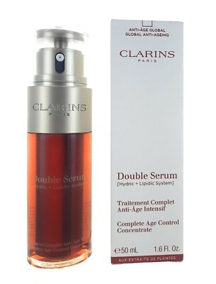 #ad #ad Clarins Double Serum Complete Age Control Concentrate 1.6oz $40.00