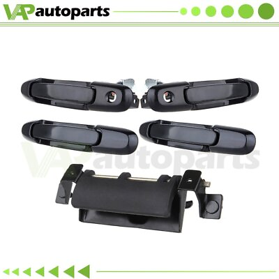 #ad Set 4 Door handles Outside Front Left Right For 98 03 Toyota Sienna w Tailgate $28.69