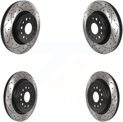 #ad Ds One Front Rear Coated Drilled Slotted Disc Brake Rotors Kit for Ram 1500 KD $465.99