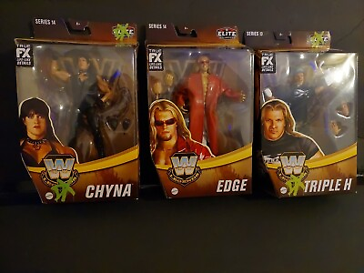 #ad WWE Legends Elite Collection EdgeTriple H and Chyna. $85.95