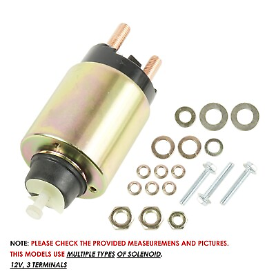 #ad Starter Solenoid for John Deere Tractor G100 G110 LX266 LX173 LX255 Delco $21.98
