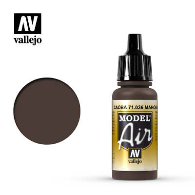 #ad Vallejo 71036 Model Air Mahogany Acrylic Paint 17ml US $3.50