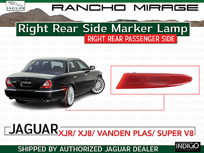 #ad Jaguar XJ8 Right Rear Side Marker Lamp 2004 2007 C2C2049 Passenger Side $76.39
