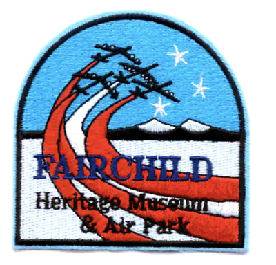 #ad 3.12quot; AIR FORCES FAIRCHILD HERITAGE MUSEUM AND AIR PARK EMBROIDERED PATCH $28.99