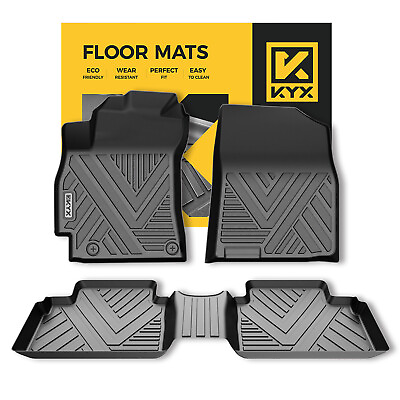 #ad 3D Floor Mats For 2021 2023 Hyundai Elantra TPE All Weather Protection Liners $50.34