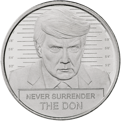 #ad Donald Trump The Don 1 oz .999 Fine Silver Round $33.63