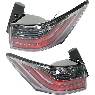 #ad New Driver And Passenger Side Outer Tail Light Lens and Housing Fits CT200h $395.75