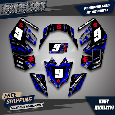 #ad Suzuki LTR 450 Graphics Kit Full Kit High Quality Custom $144.55