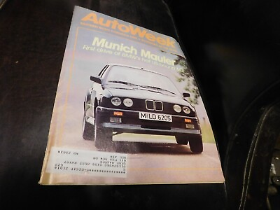 #ad AutoWeek Magazine August 18 1986 $5.49