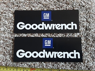 #ad 2 Vintage Style GM GOODWRENCH Racing Decals Stickers Nascar NHRA Earnhardt $8.95