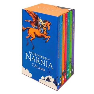 #ad #ad The Chronicles of Narnia 7 Books Collection By C.S. Lewis Ages 7 9 Paperback $19.99