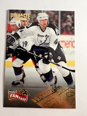#ad 1995 96 Pinnacle Fantasy Roman Hamrlik #11 Tampa Bay Lightning $2.01