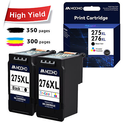 #ad PG 275XL CL 276XL Ink Cartridge for Canon PIXMA TS3520 TS3500 High Yiled Lot $17.99