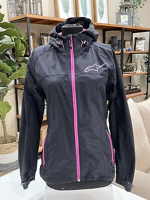 #ad Alpinestars WOMENS Stella Tornado Air MOTORCYCLE Jacket Black Pink Size Small $98.99