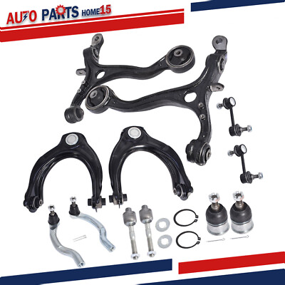 #ad For Accord 12pc Suspension Kit Front Lower Upper Control Arm Ball Joint 2008 12 $137.99
