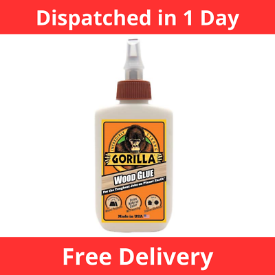#ad #ad Gorilla Wood Glue Natural Wood Color 4 ounce Bottle $5.97