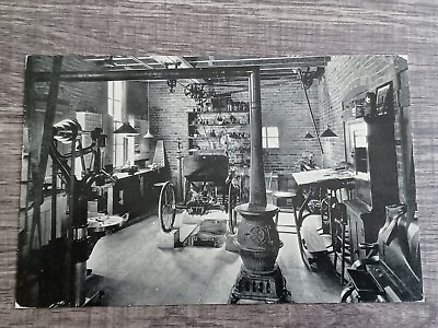 #ad rppc postcard Birthplace Of The Ford Car Little Brick Shop. $8.99