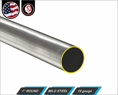 #ad 1quot; Round Metal Tube Mild Steel 16 gauge ERW 60quot; inch long 5 ft $13.25