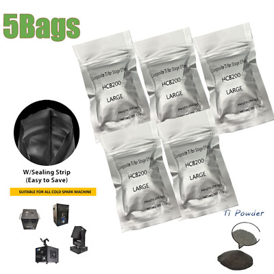 #ad 1 5 10Bags 1 5M Range for Cold Spark Firework Machine Stage Effect $129.99