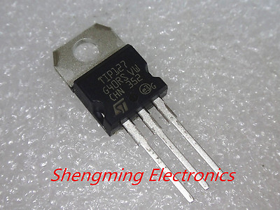 #ad 50pcs TIP127 Transistor PNP 100V 5A TO 220 oriinal ST $22.50