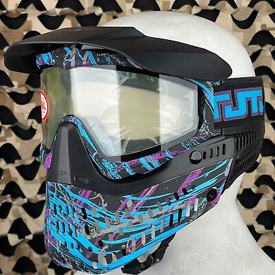 #ad NEW JT ProFlex Paintball Mask LE Distressed Clear Lens $119.95