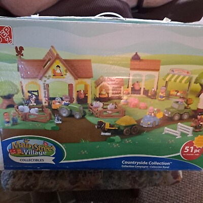 #ad Main Street Village Stage 2 Country Side Collection With Bonus Floor Puzzle $60.00