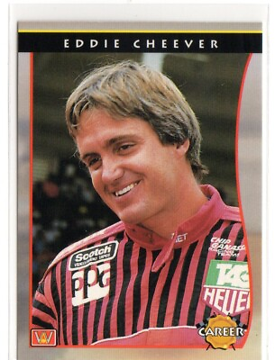 #ad EDDIE CHEEVER 1992 ALL WORLD RACING INDY CAR #86 BOX 1 $0.99