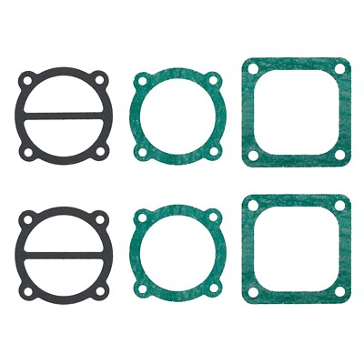 #ad 6pcs 3 In 1 Air Compressor Cylinder Head Base Valve Plate Gaskets Washers 65type $8.70