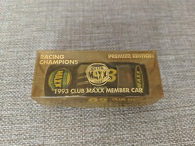 #ad Racing Champions 1993 Club Maxx Member Car with plastic case $9.99