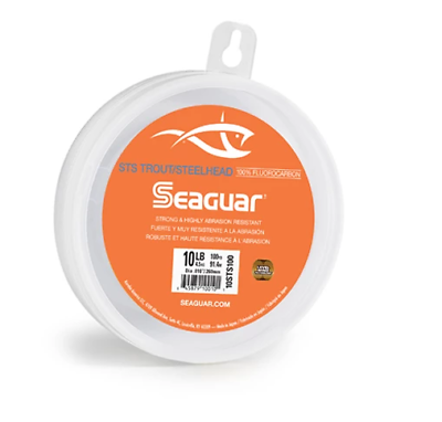 #ad #ad Seaguar STS Fluorocarbon Trout Steelhead Leader Fishing Line 100 Yards 4 50 lb $13.48