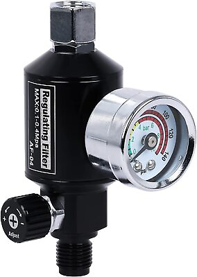 RealPlus Air Compressor Filter Regulator Air Compressor Water Separator $24.49