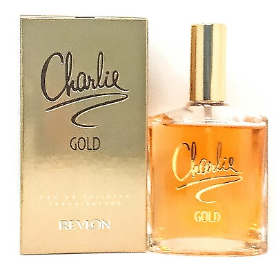 #ad Revlon Charlie Gold Perfume 3.4 oz EDT Women Fresh amp; New Box $7.99
