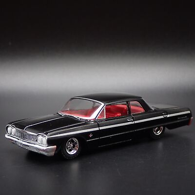 #ad 1964 64 CHEVY CHEVROLET BISCAYNE 2 DOOR 1:64 SCALE COLLECTIBLE DIECAST MODEL CAR $11.99